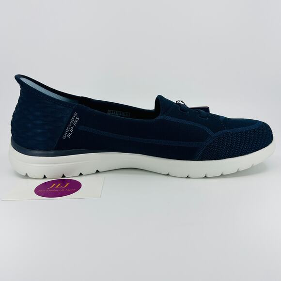 Skechers Women's Slip-ins: On-the-GO Flex - Top Notch Navy 136543W Size 11 Wide - Picture 7 of 13
